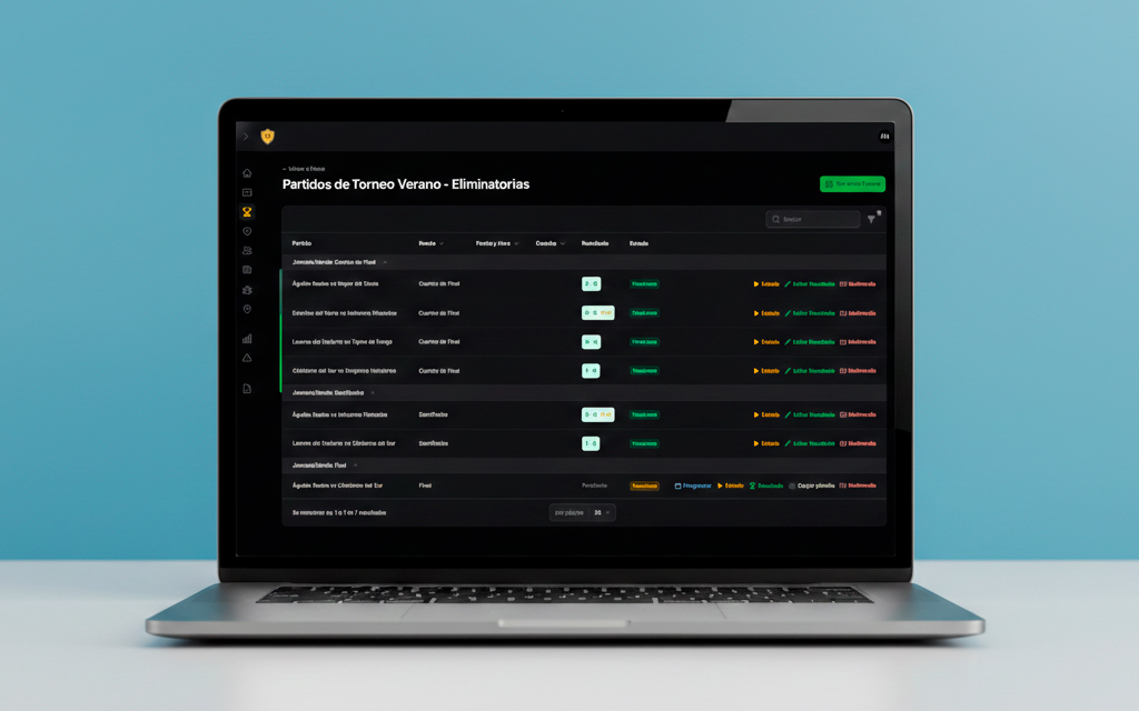 Dashboard TorneoClick